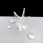 Acrylic Sphere Holder - Crystal Stand - (OF1-S8-B1)