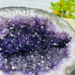 Amethyst Cathedral Crystal - OOAK round