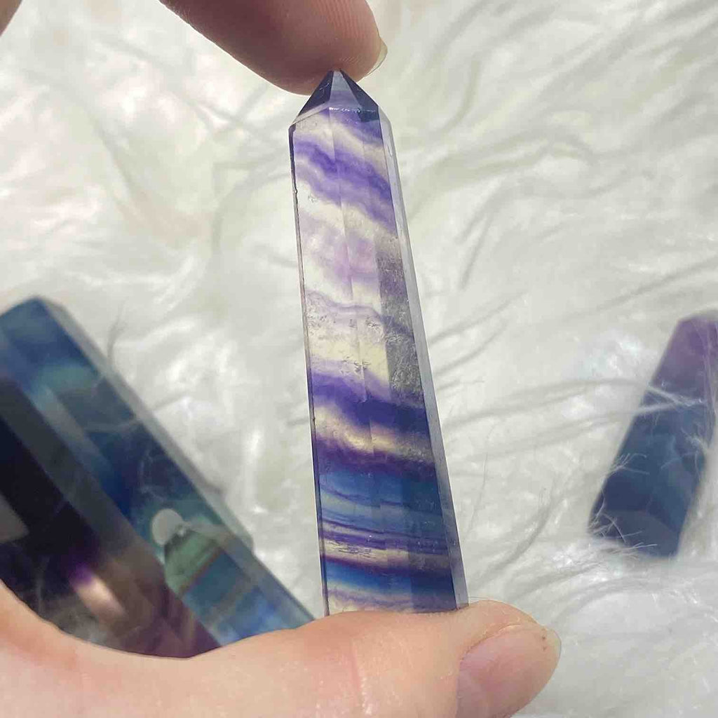 Quality Rainbow Fluorite Towers