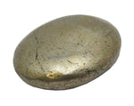 Pyrite Worry Stone Slab - Thumb Stone - Palm Stone - Metaphysical - Chakra