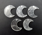 Gemstones Half Crescent Moon - Drilled or Undrilled