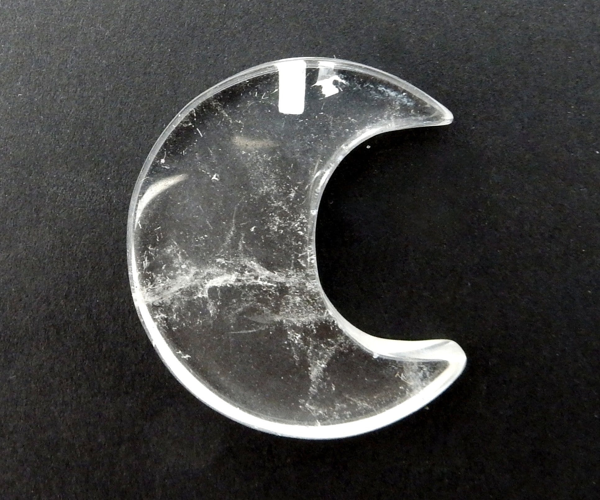 Gemstones Half Crescent Moon - Drilled or Undrilled