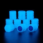 Universal Fluorescent Tire Valve Caps (4 PCS/Set)