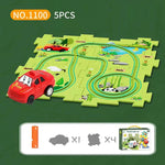 🧩Children's Educational Puzzle Track Car Play Set🧩